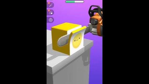 ASMR Slicing all levels gameplay game android IOS #shorts