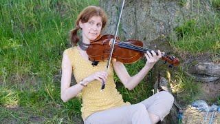 Irish fiddle tune on viola: Cliffs of Moher