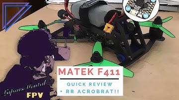 Matek F411 flight controller overview!! 👌🏻👌🏻👌🏻