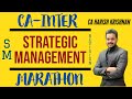 Ca inter strategic management sm marathon ii may 2023 ii nov 2023 ii ca harish krishnan