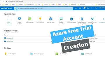 Create Azure Free Trial Account | Microsoft Azure