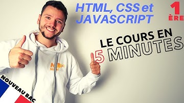 Interagir avec un utilisateur en HTML, CSS et JAVASCRIPT - Spé NSI - Première Informatique