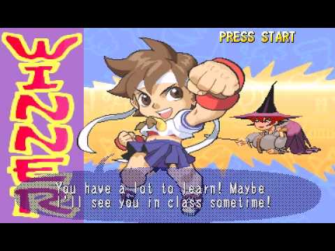 Super Gem Fighter Mini Mix (Arcade) - Complete Playthrough (Sakura Kasugano)