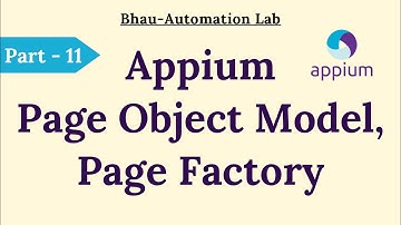 appium android automation | software testing | page object model | page factory  #appium part-11