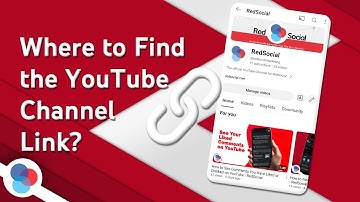 How to Find and Copy a YouTube Channel Link - RedSocial