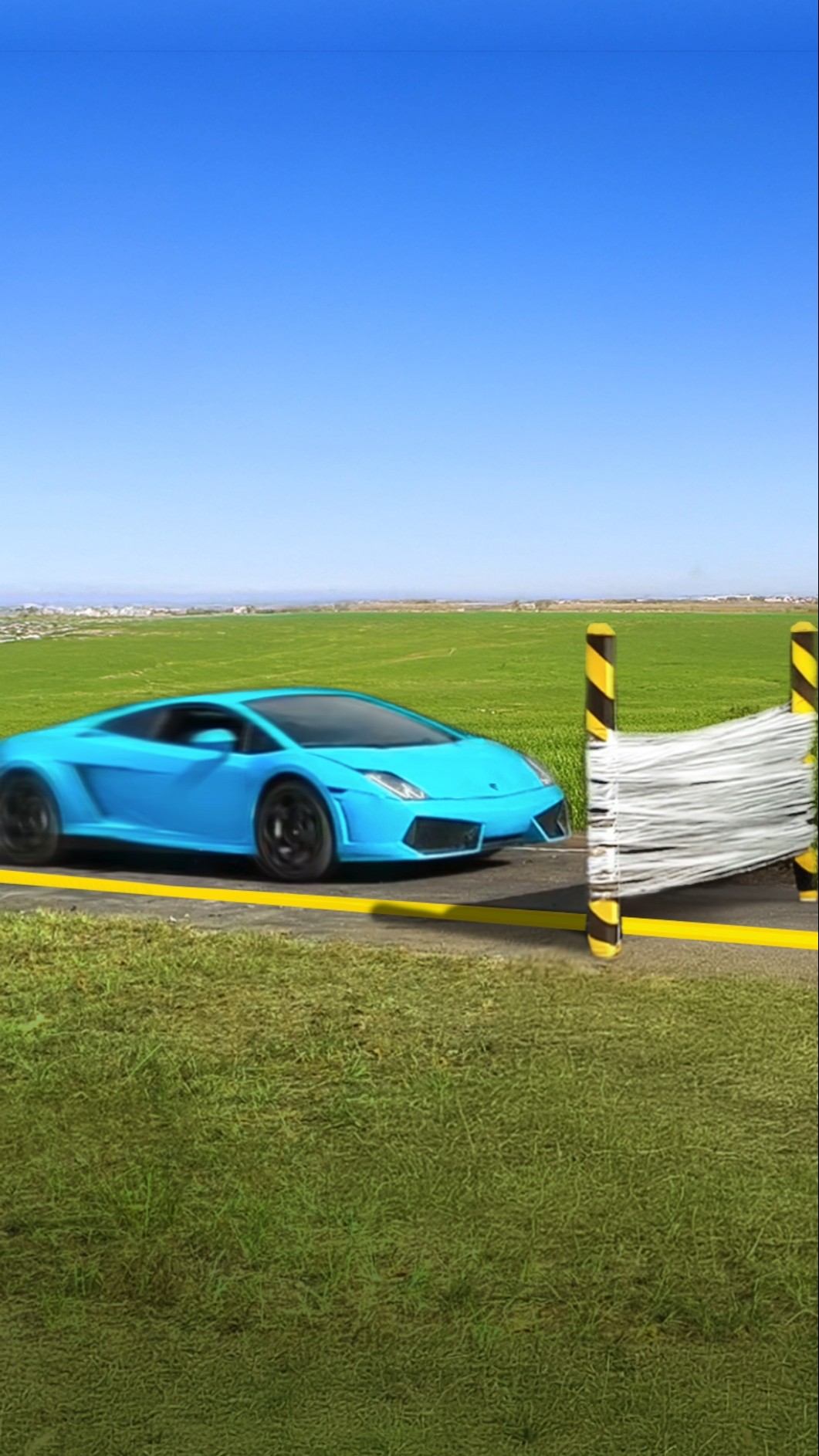 How Much Tape To Stop A Lamborghini?