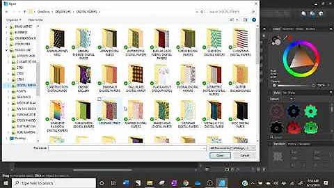 How to Create Swatch Backgrounds for Sublimation Designs in Affinity Designer