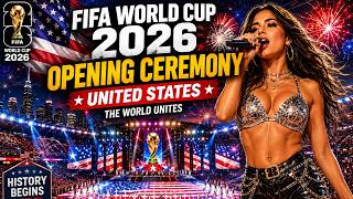 FIFA World Cup 2026 Opening Ceremony (Los Angeles) — USA vs Paraguay