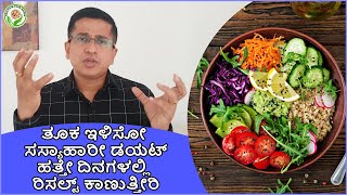 BEST VEGETARIAN DIET PLAN FOR WEIGHT REDUCTION | SEE THE RESULTS IN 10 DAYS | DR.JITHESH NAMBIAR