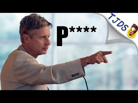 Gary Johnson Says P****, Calls Trump Out At Same Time