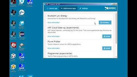 nRF Connect Bluetooth Low Energy Install