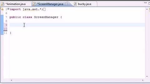 Java Game Development   14   Making a Better Screen Class   YouTube