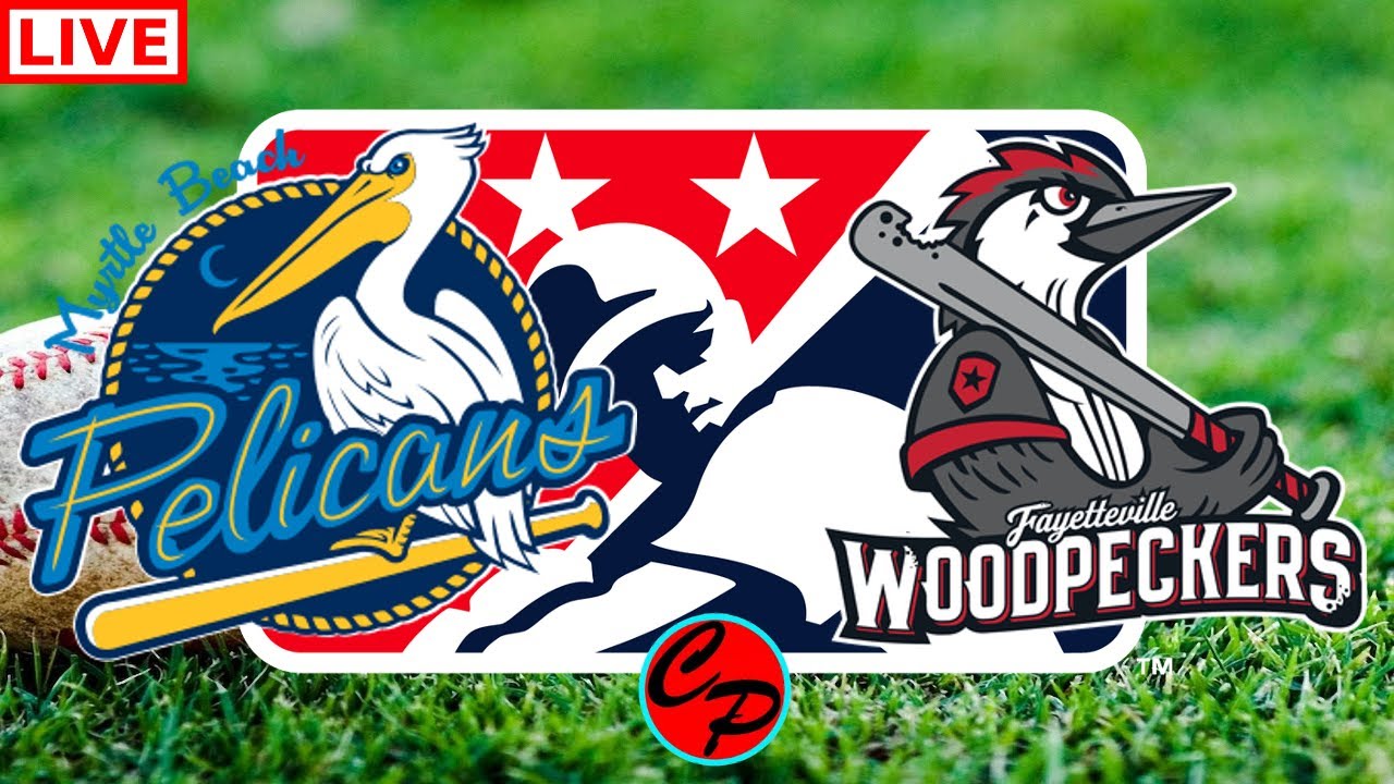 MYRTLE BEACH PELICANS Vs FAYETTEVILLE WOODPECKERS MILB LOW A LIVE GAME myrtle-beach-pelicans-vs-fayetteville-woodpeckers-milb-low-a-live-game