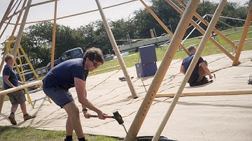 Coastal Tents - Tipi Build