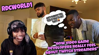 How video game developers REALLY feel about Twitch streamers (RDCworld1) REACTION