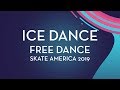 Ice Dance Free Dance | Skate America 2019 | #GPFigure