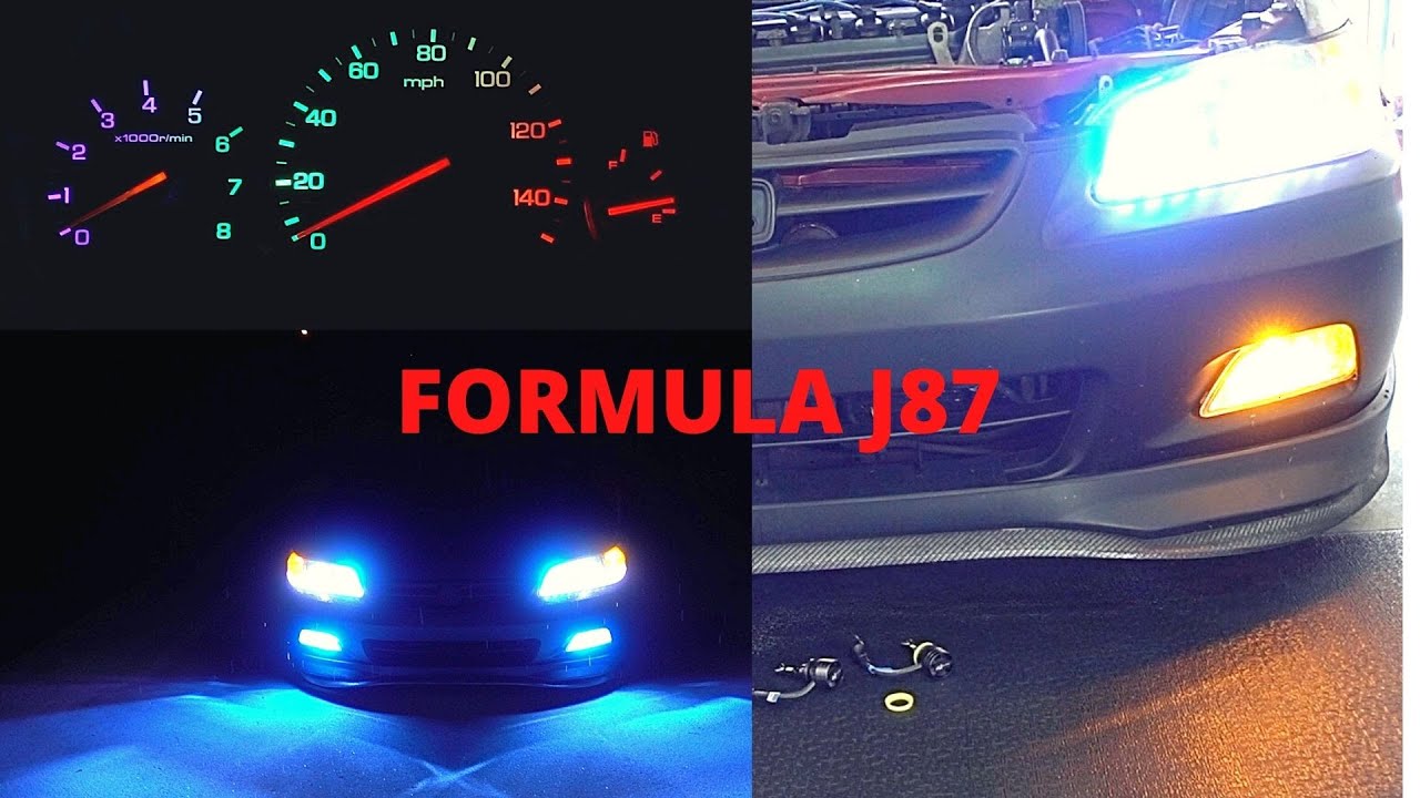 Formula J87 H11 LED's, Turn Signals & Cluster Lights - YouTube