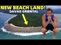 NEW BEACH LAND IN DAVAO - White Sand Hidden Paradise! (Mindanao Province Life)