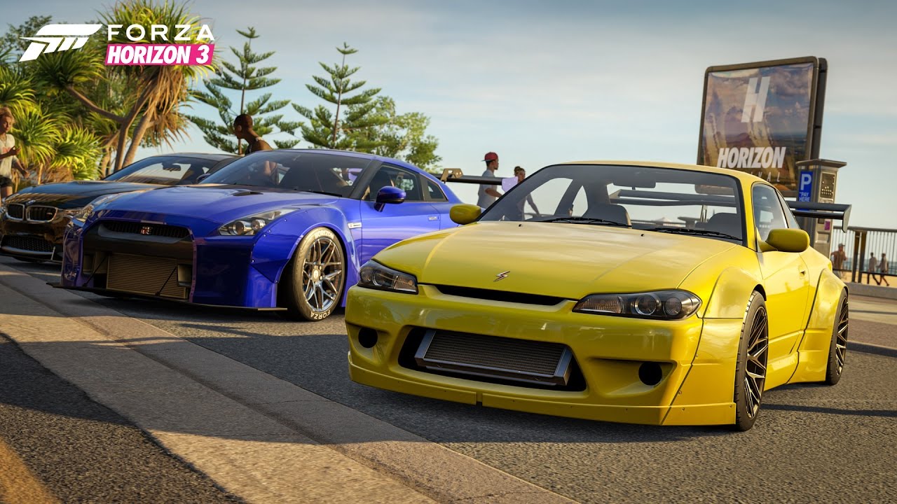 極限競速 地平線3 甩尾操作體驗 1 Nissan Gt R 17 Youtube
