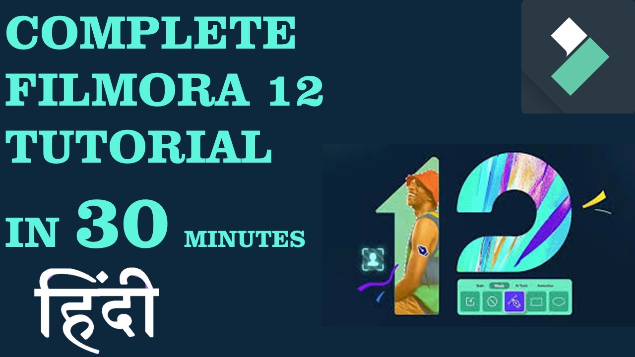 Wondershare Filmora 12 Complete Video Editing Tutorial in Hindi ...
