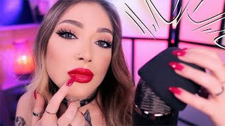 ASMR Mic Pumping, Swirling And Scratching 💥 Intense Mouth Sounds and Kisses, No Talking