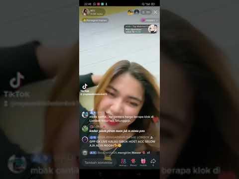 LIVE DI AKUN TIKTOK \
