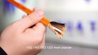 Nonmetallic-sheathed Cable Type NM-B for USA and Type NMD90 for Canada