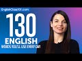 130 English Words You&#39;ll Use Every Day - Basic Vocabulary #53