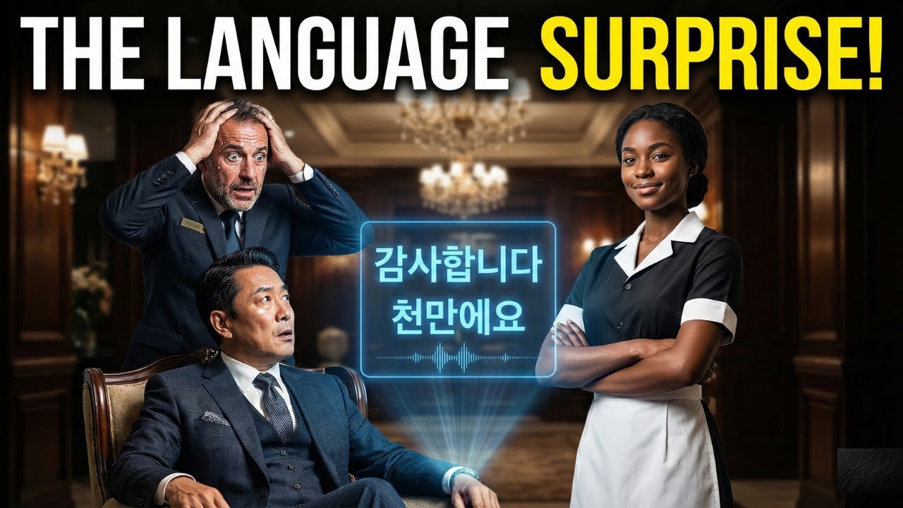 The Billionaire’s Korean Left the Manager Panicked, but the Black Maid Had the Perfect Response.