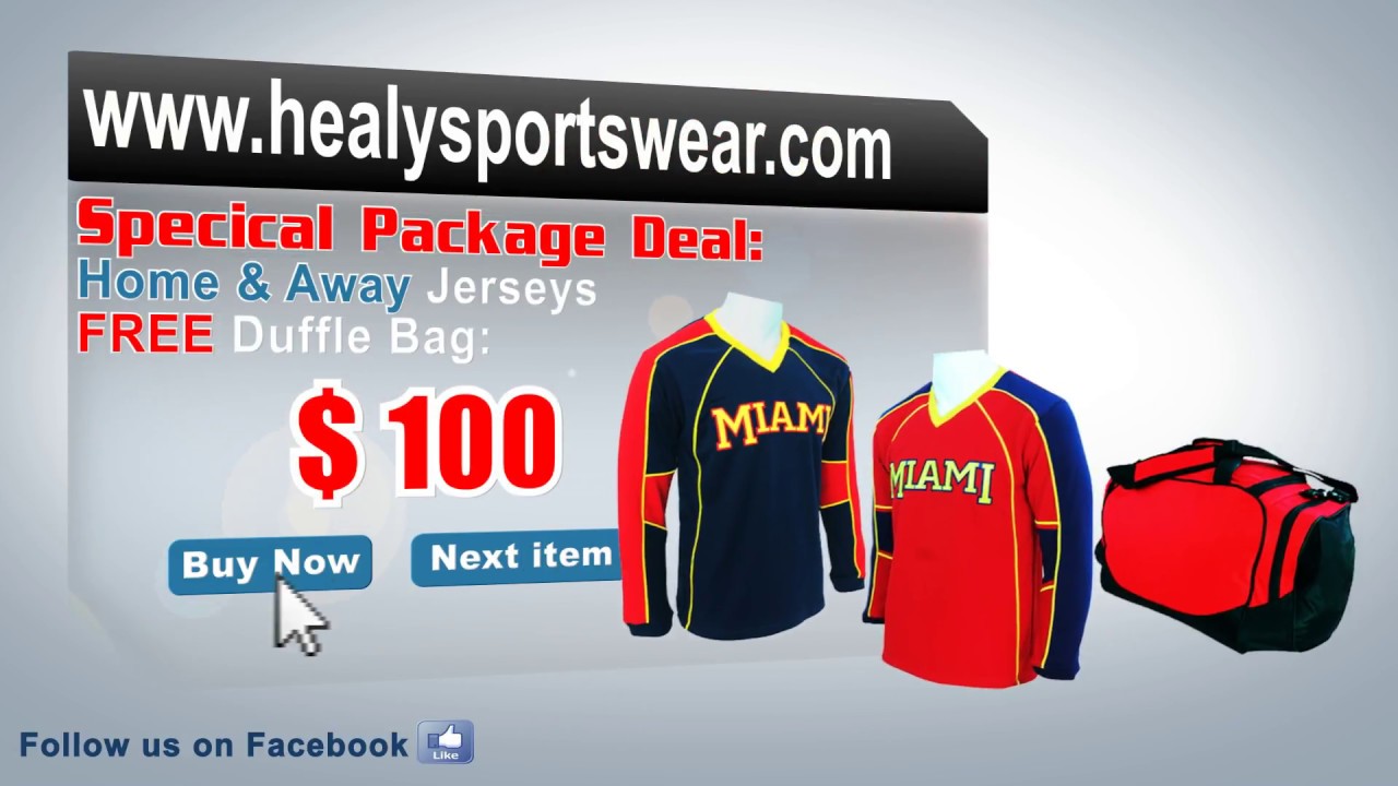 healy sportswear football jerseys