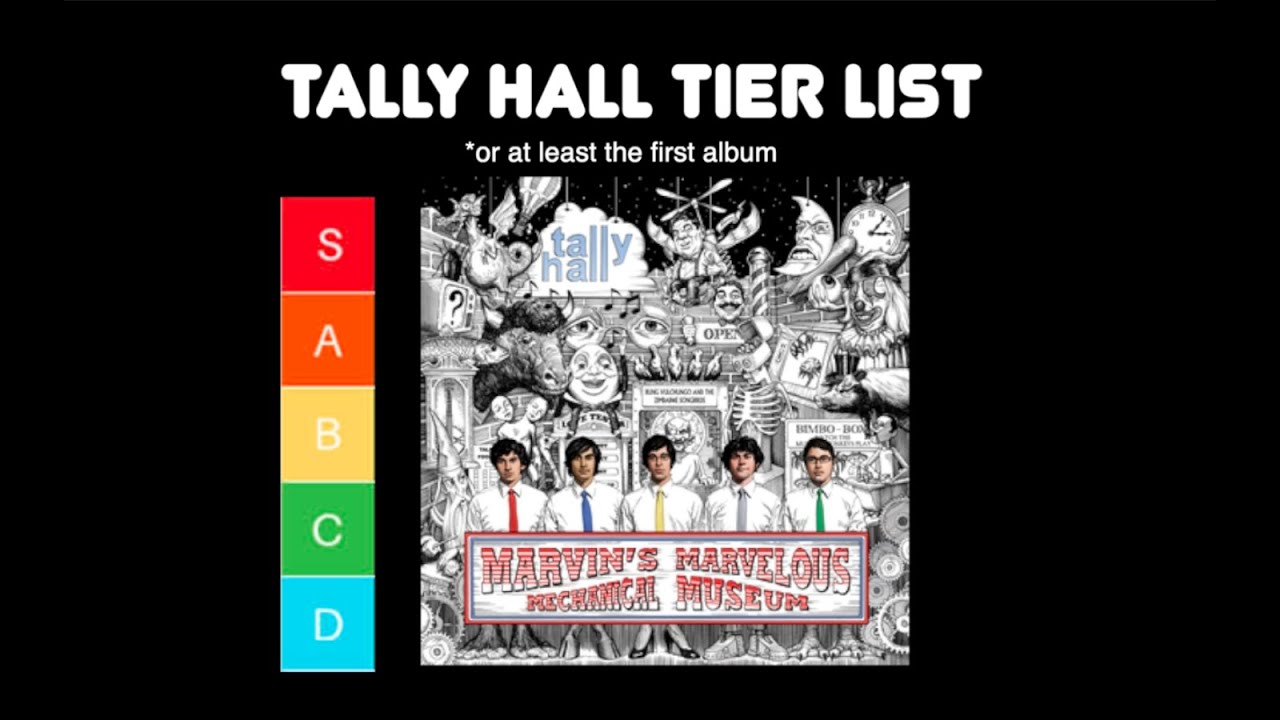 Tally hall текст. Album Tier list. Tally Hall good and Evil. Marvin's Marvelous Mechanical Museum. Good and Evil album Tally Hall.