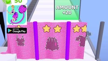 Dress Maker Run Gameplay - Level 1 ~ 10 (Android)