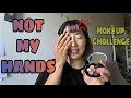 NOT MY HANDS  Make Up Challenge😅😂😂 (feat. Boyfriend / Fiance)