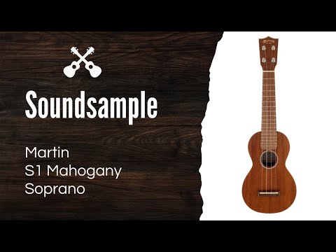 Укулеле сопрано MARTIN S1 UKE Soprano, видео 2
