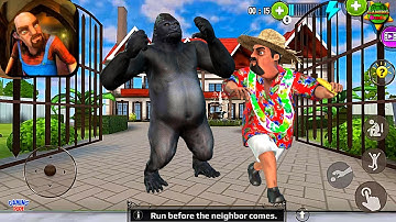 Scary Stranger 3D - New Update Levels 3 - 5 | Gameplay Walkthrough | Android Gameplay HD