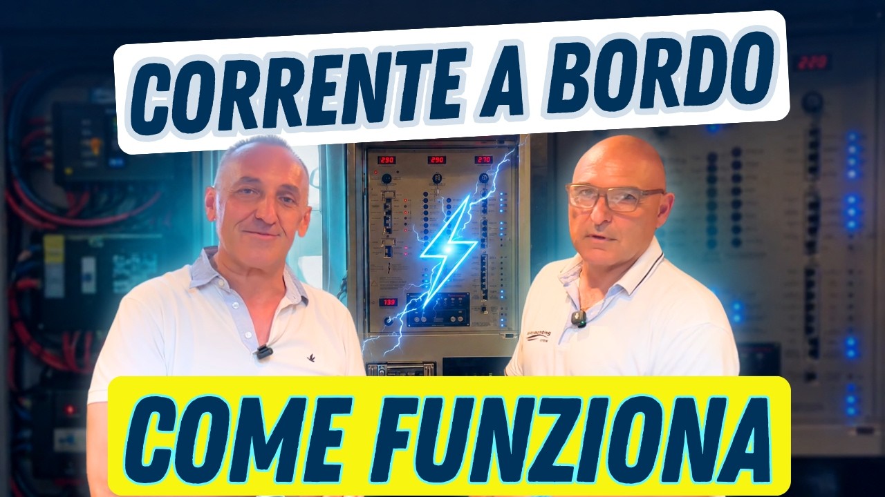 ⁣Come Funziona l’IMPIANTO ELETTRICO di una BARCA