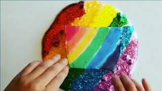 Rainbow Slime Compilation Satisfying Slime Asmr