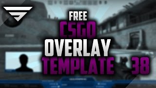 Free CsGo Twitch Overlay Template | Speedart #38