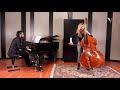 Rachmaninov vocalise  alessandra avico double bass