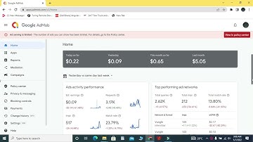 Admob Ads Limited Solution 2022