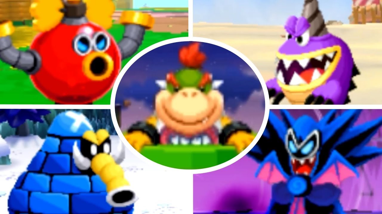 Mario & Luigi: Dream Team - All X Bosses (No Damage)