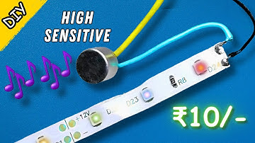 High Sensitivity Music Reactive LED Light | Sound Detector