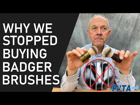 Why We Stopped Buying Badger Hair Shaving Brushes | Executive Shaving Company Statement