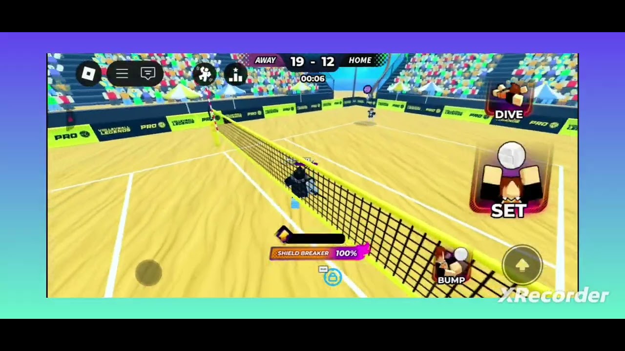 Roblox 2v2 volleyball legends match up insane comeback - YouTube