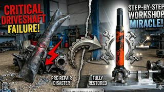 This Broken Driveshaft Looked Totaled... So I Rebuilt It!