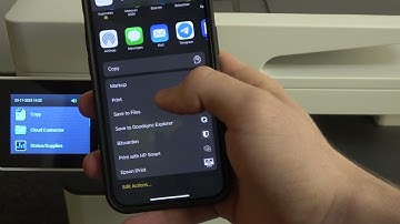 How to print Using iPhone on Lexmark NB2200 series / Print on Lexmark MB2235i using iPhone