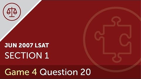 LSAT Prep Test June 2007 Game 4 Q20 | three recycling centers Riverton glass newsprint | LSATMax®