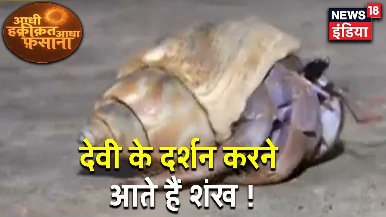 देवी के दर्शन करने आते हैं जिंदा शंख, खाते हैं मंदिर का प्रसाद | Aadhi Haqeeqat Aadha Fasana