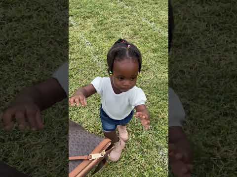 Somehow I think she might be one of Jamaica’s next track star 🏃‍♀️ 😍🥰