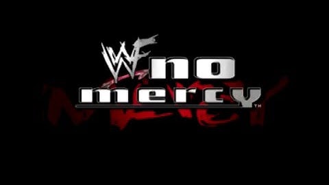 WWF No Mercy - Exhibition Menu